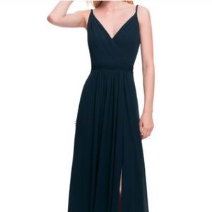 Bill Levkoff 7021 Navy size 10 bridesmaids dress